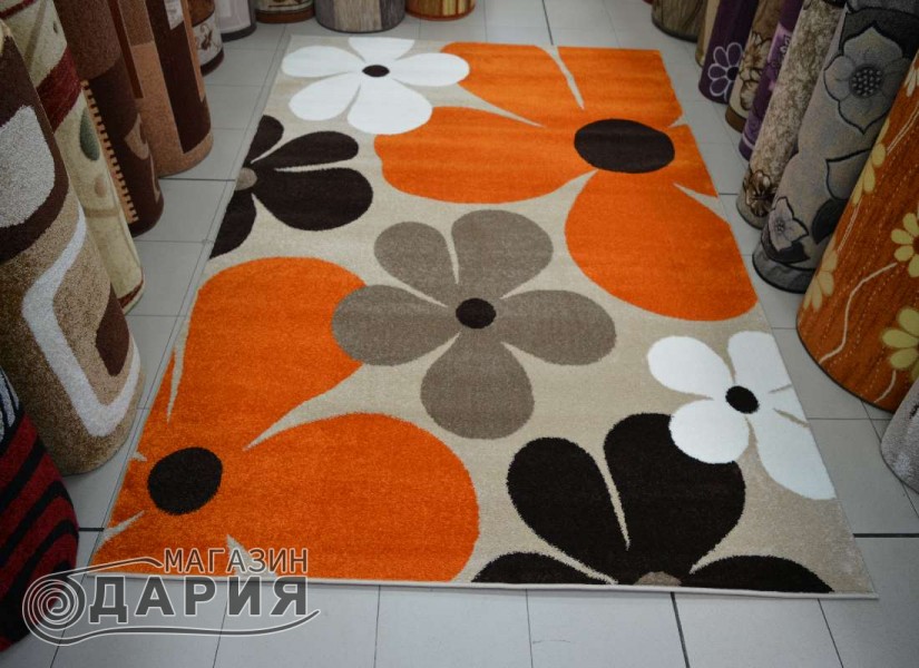 Тъкан килим MAGNOLIA 801 beige/orange